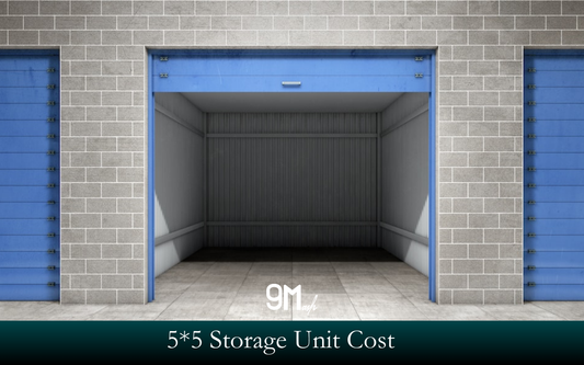 The 5x5 Storage Unit Cost Explained