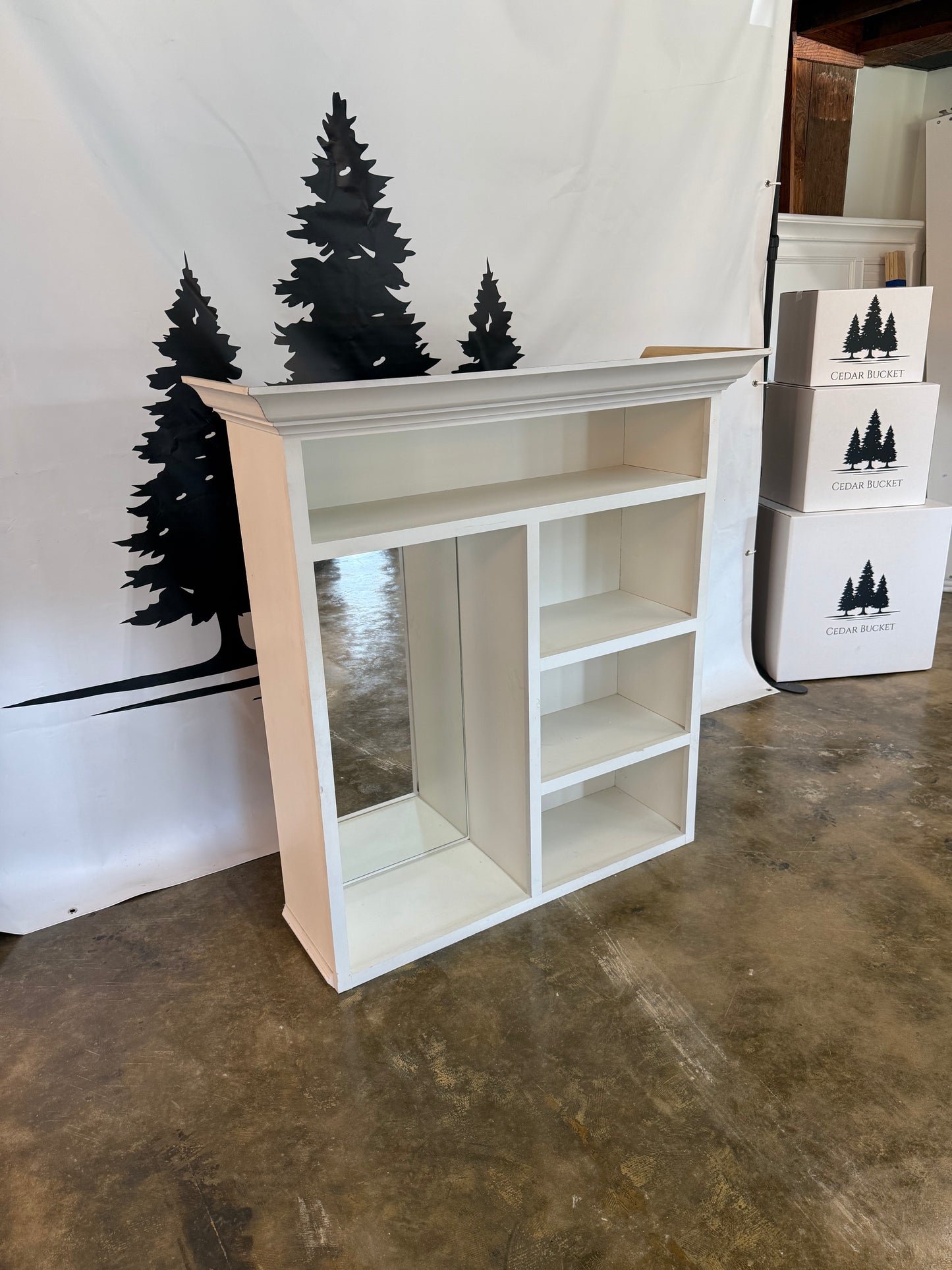New Desk Hutch