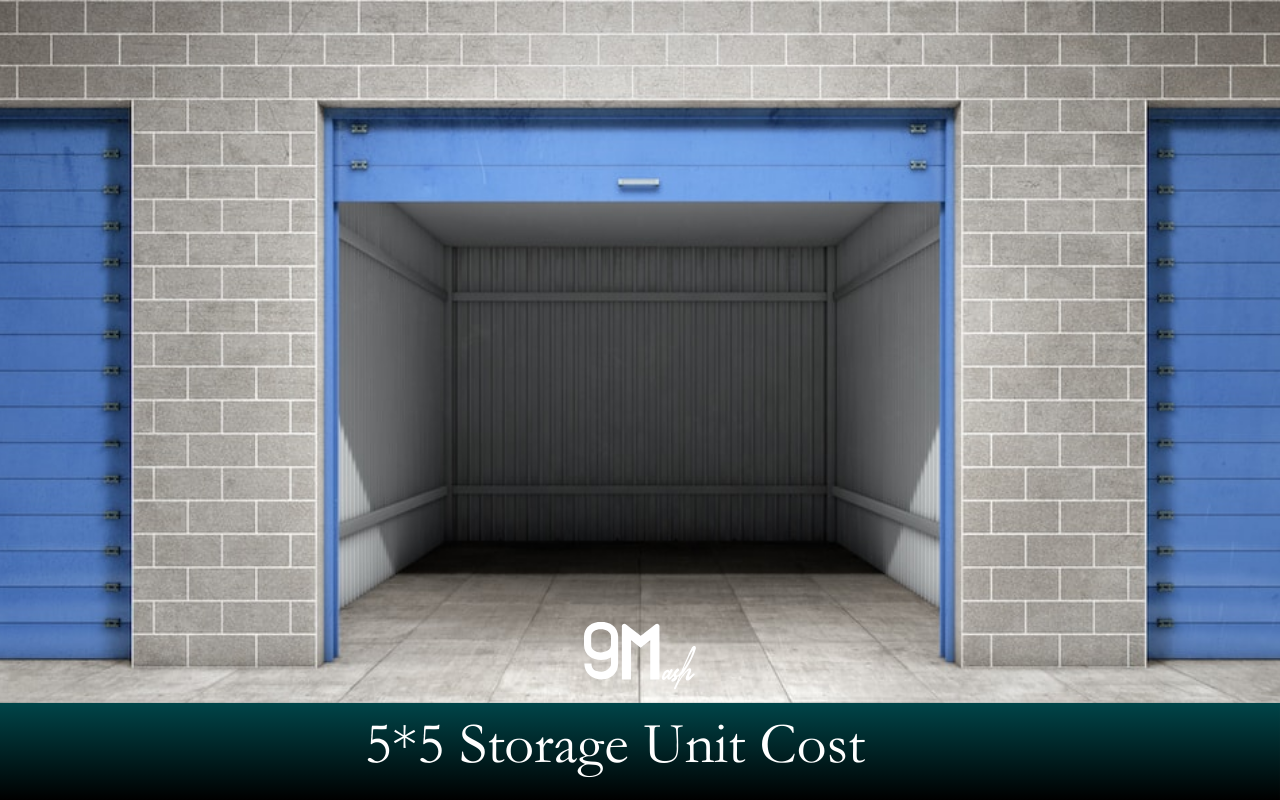 The 5x5 Storage Unit Cost Explained