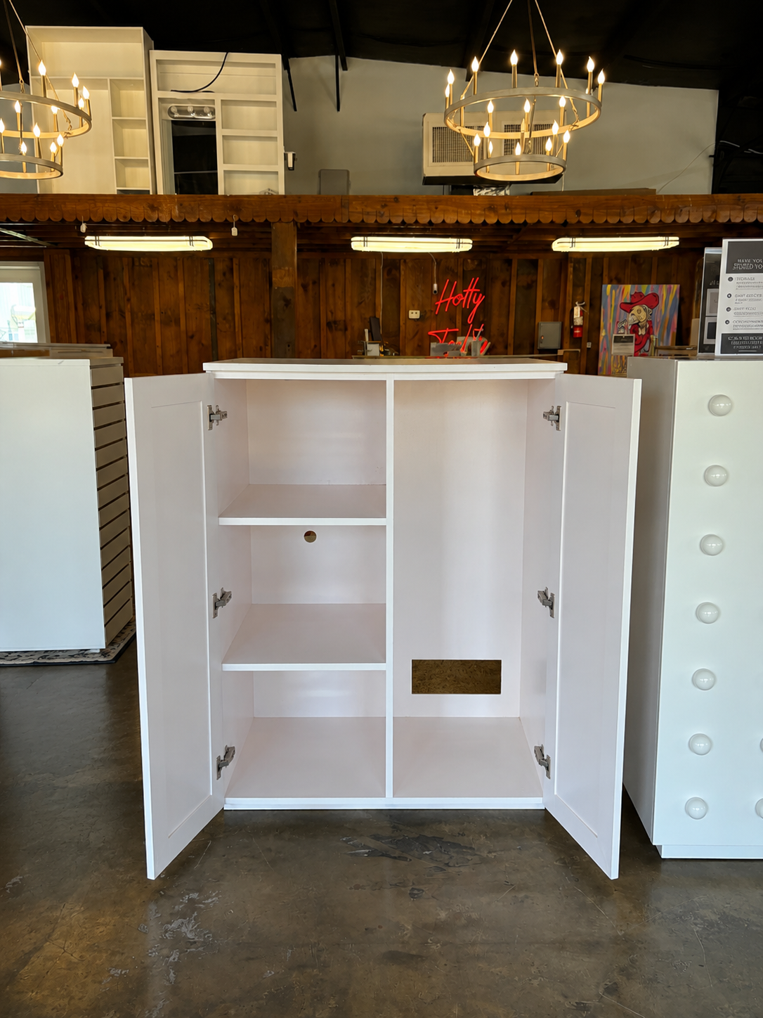 Cedar Bucket NEW Middle Cabinet