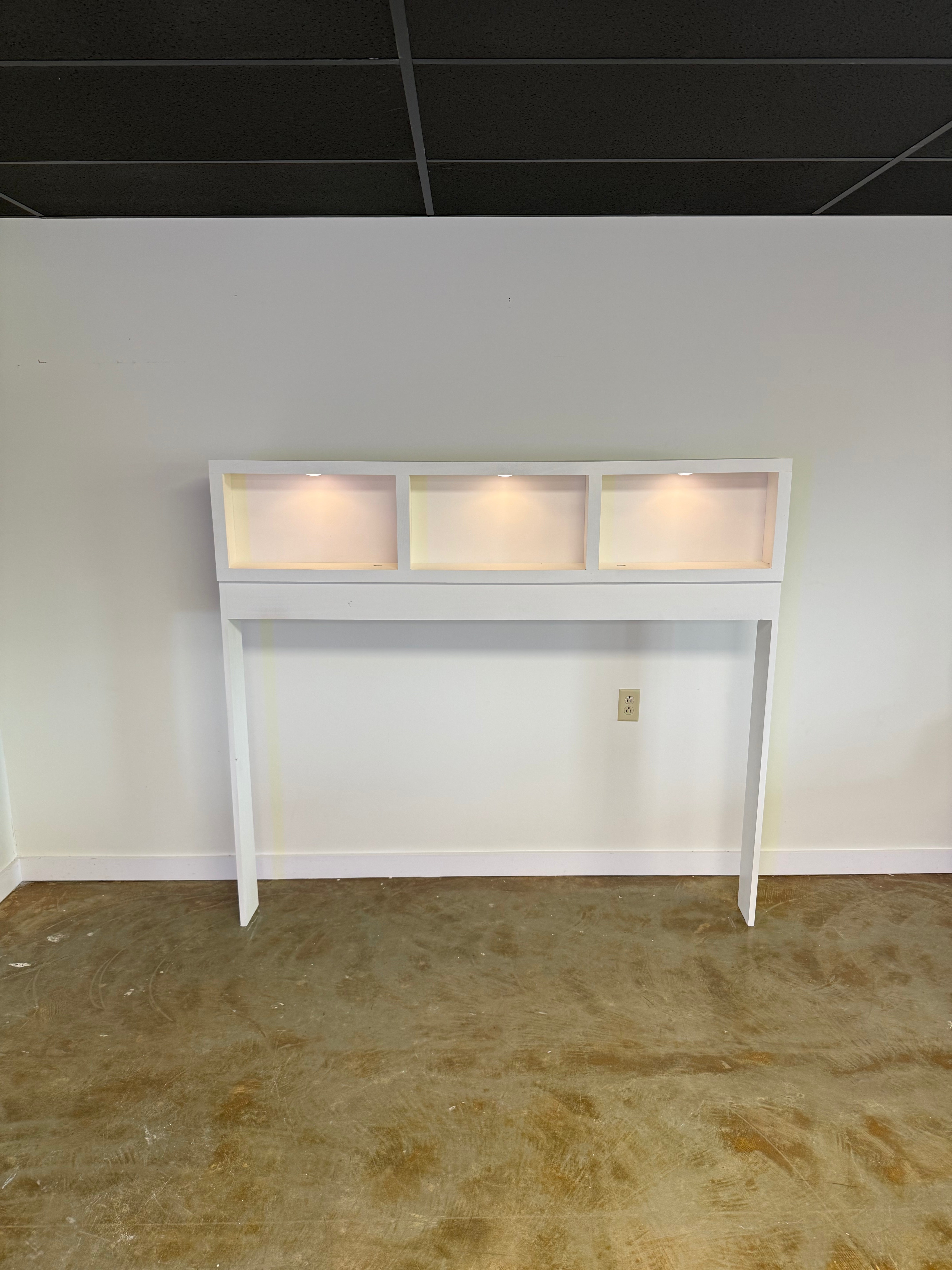 White Bedside Cubby