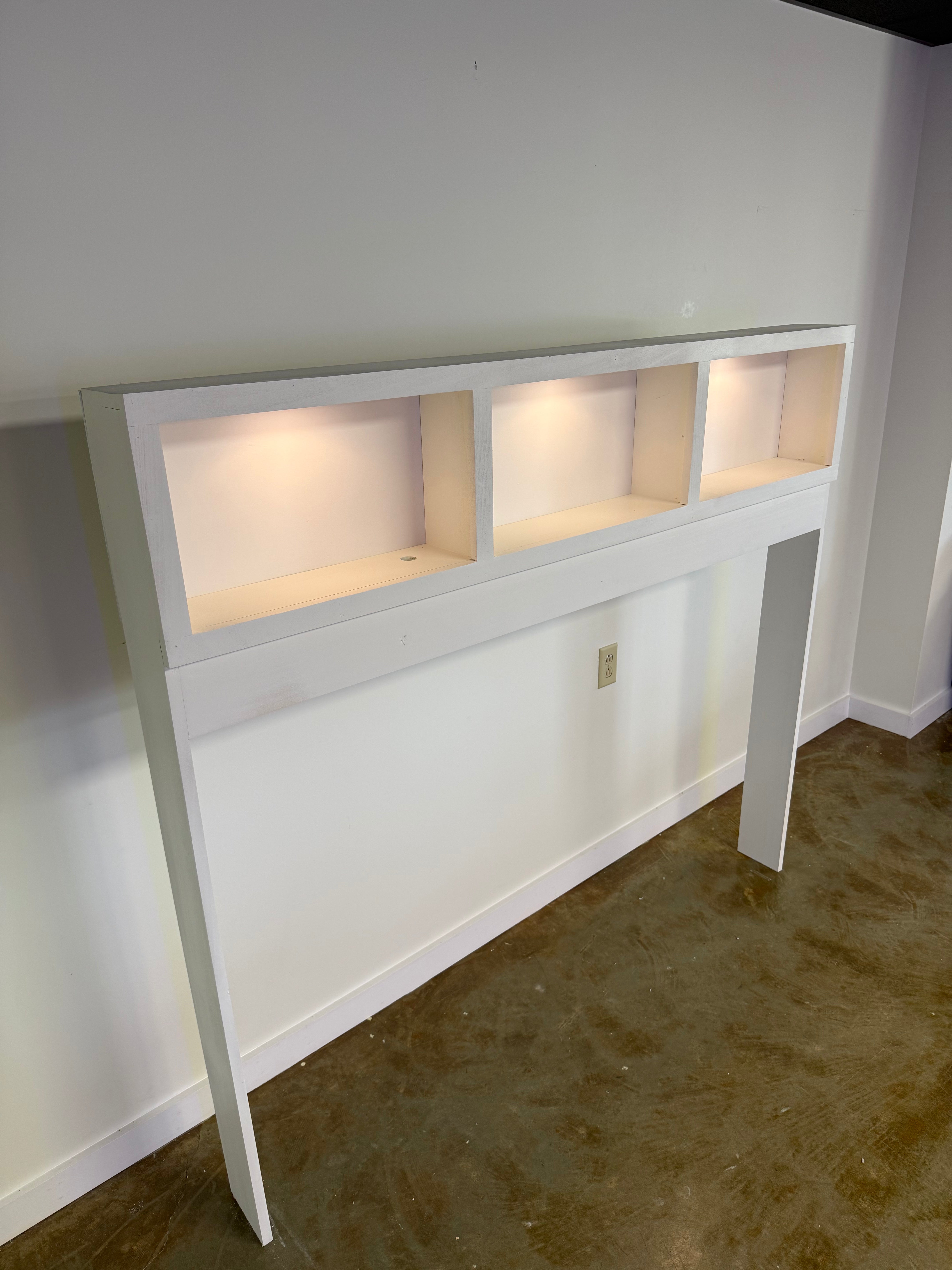 White Bedside Cubby