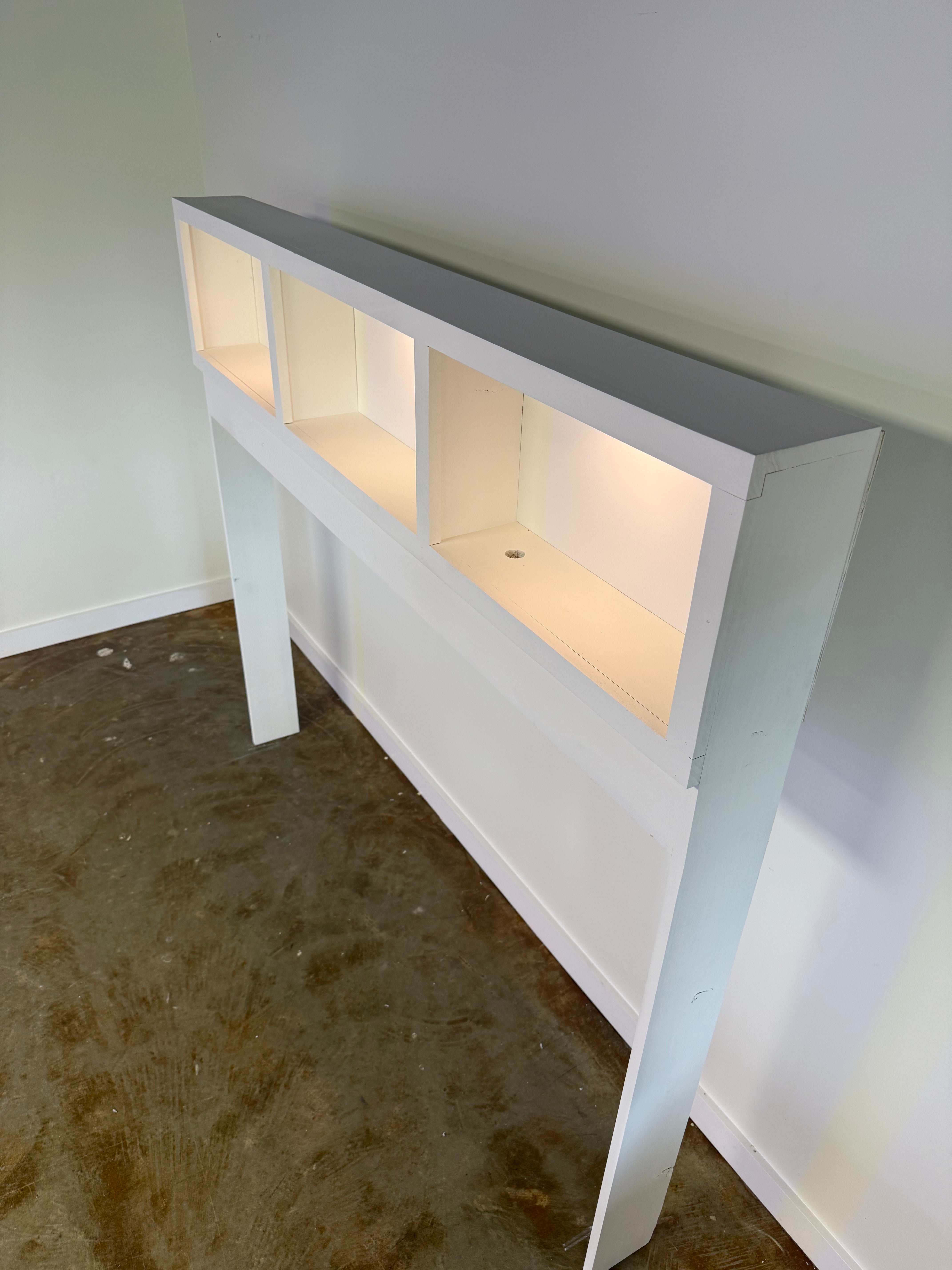 White Bedside Cubby