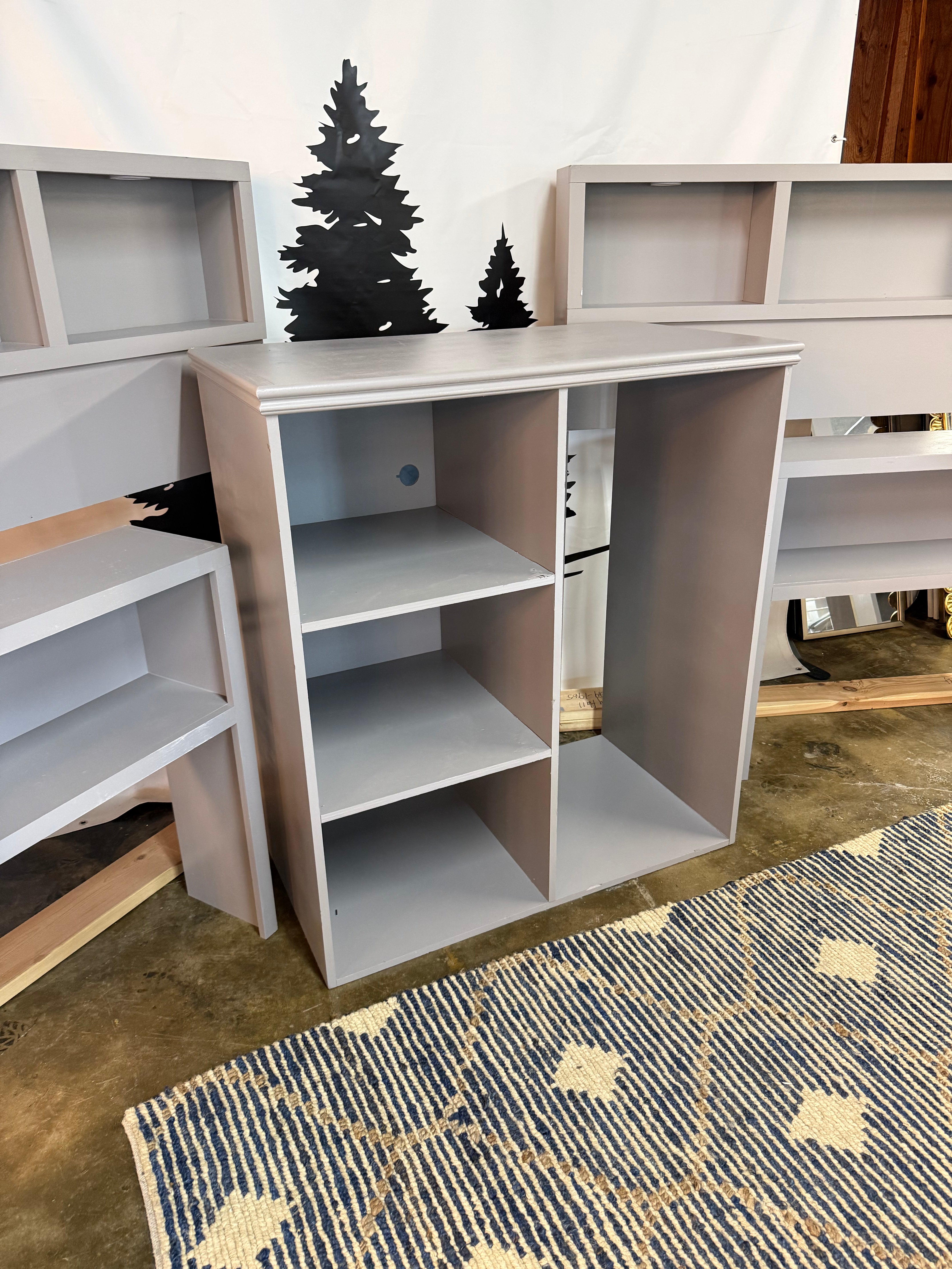 Gray Middle Cabinet