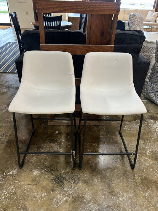 White Bar Stools